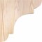 Ekena Millwork New Brighton Smooth Corbel, Douglas Fir, 5 1/2"W x 12"D x 12"H COR06X12X12NEB00SDF - alternate 2